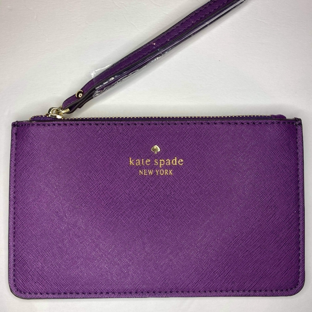 Purple Kate Spade Wristlet ♠️